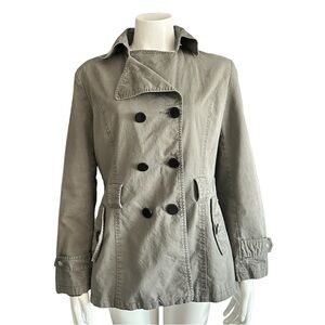 DOLCE & GABBANA VINTAGE KHAKI COAT